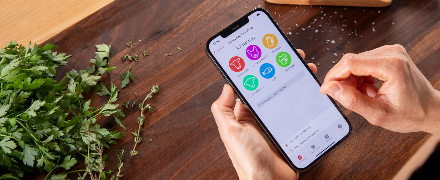 MEATER SE: Бездротовий розумний термометр для м'яса з Bluetooth | Великий радіус дії | Вимірює температуру м'яса та навколишнього середовища | Для приготування на грилі, в духовці, мангалі, на кухні, у коптилці, ротатерії | З чорним зарядним пристроєм