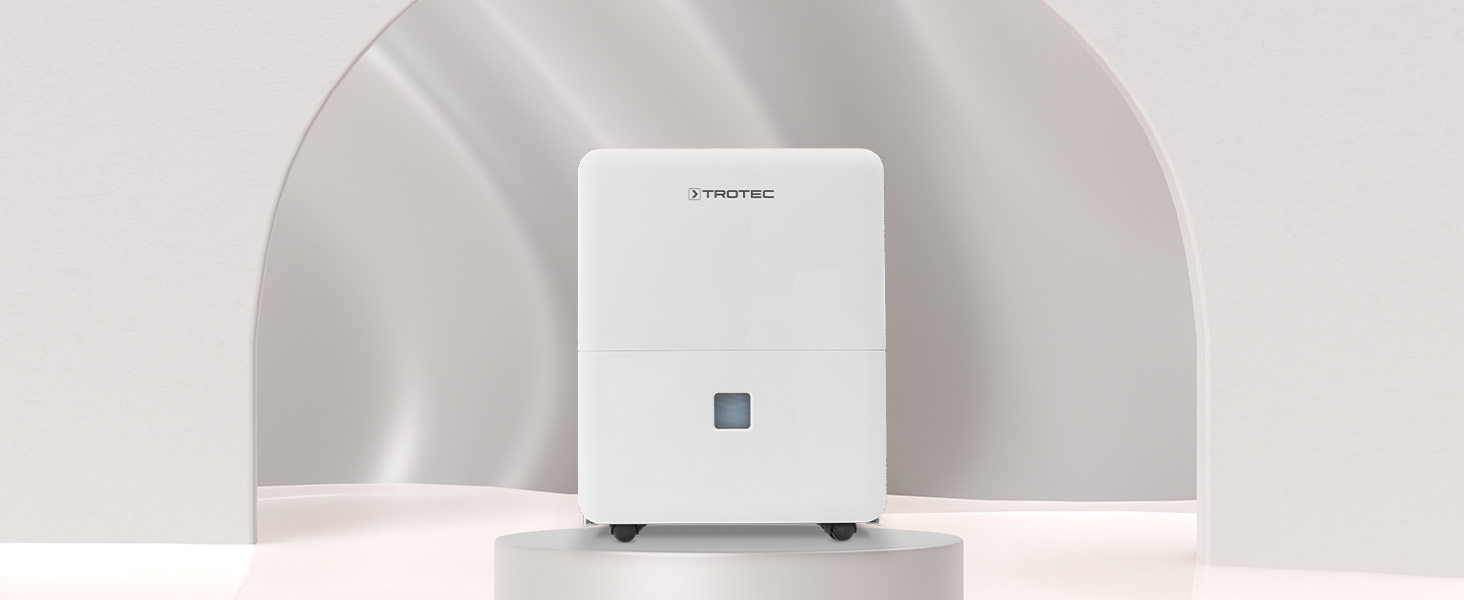 Електричний осушувач повітря Trotec TTK 96 E – продуктивність 30 л/день – площа 90 м² / 230 м³ – для квартири та спальні