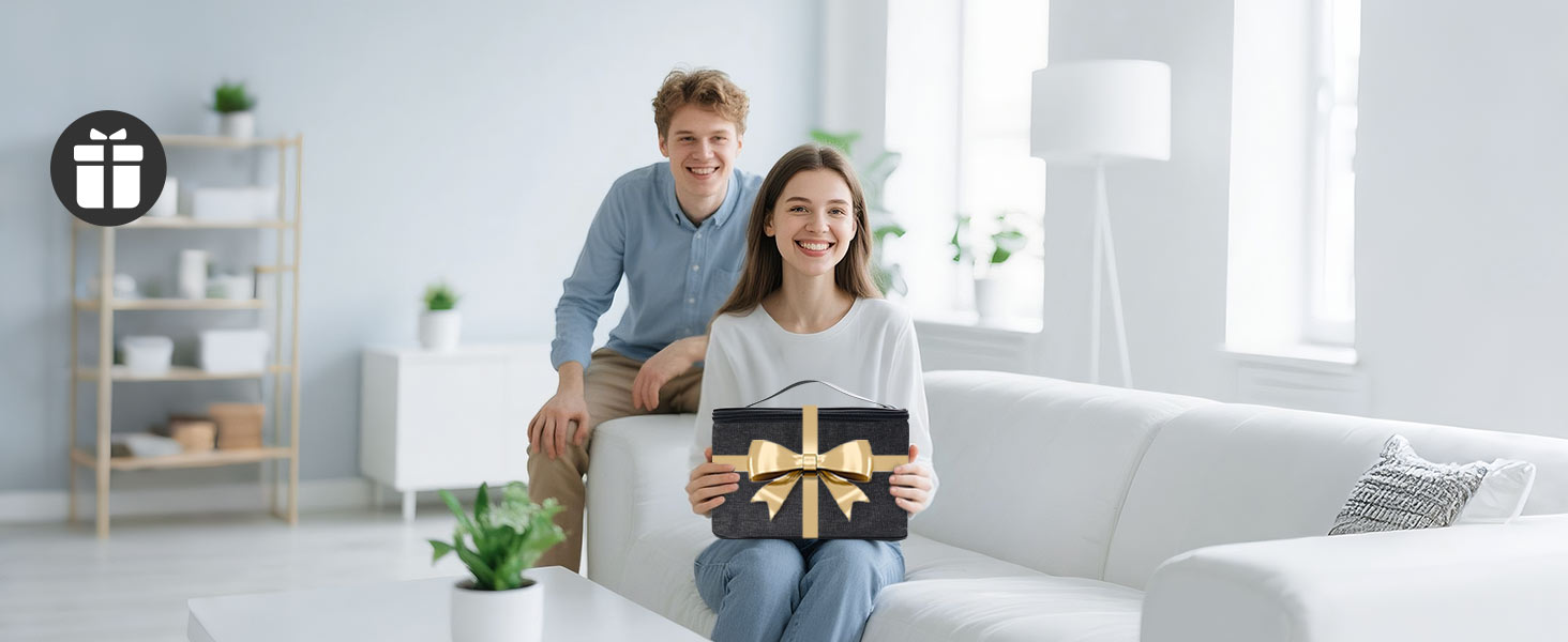 Електричний ланч-бокс AUTOPkio 1.8Л 80Вт (12В/24В/220В) — Підігрівач їжі з нержавіючої сталі для авто, вантажівок та офісу, чорно-синій