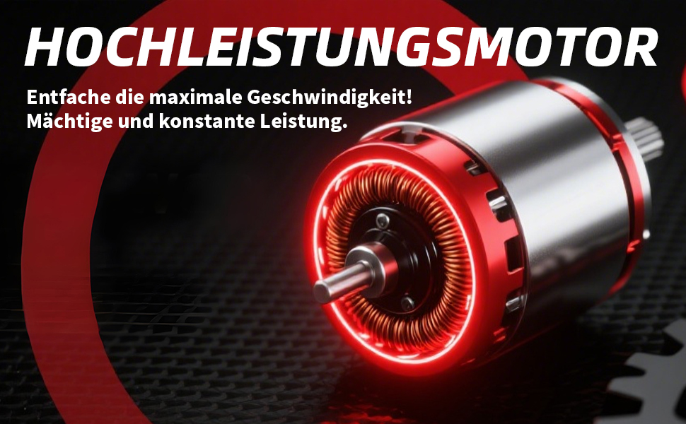 Радіокерований позашляховик Carox 1:18, 2.4 GHz, 25 км/год, червоний. RC монстр-трак з підсвіткою для гри