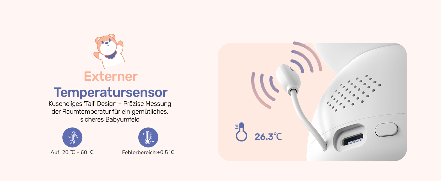 Відеоняня з камерою 360° VB816pro-de, 4