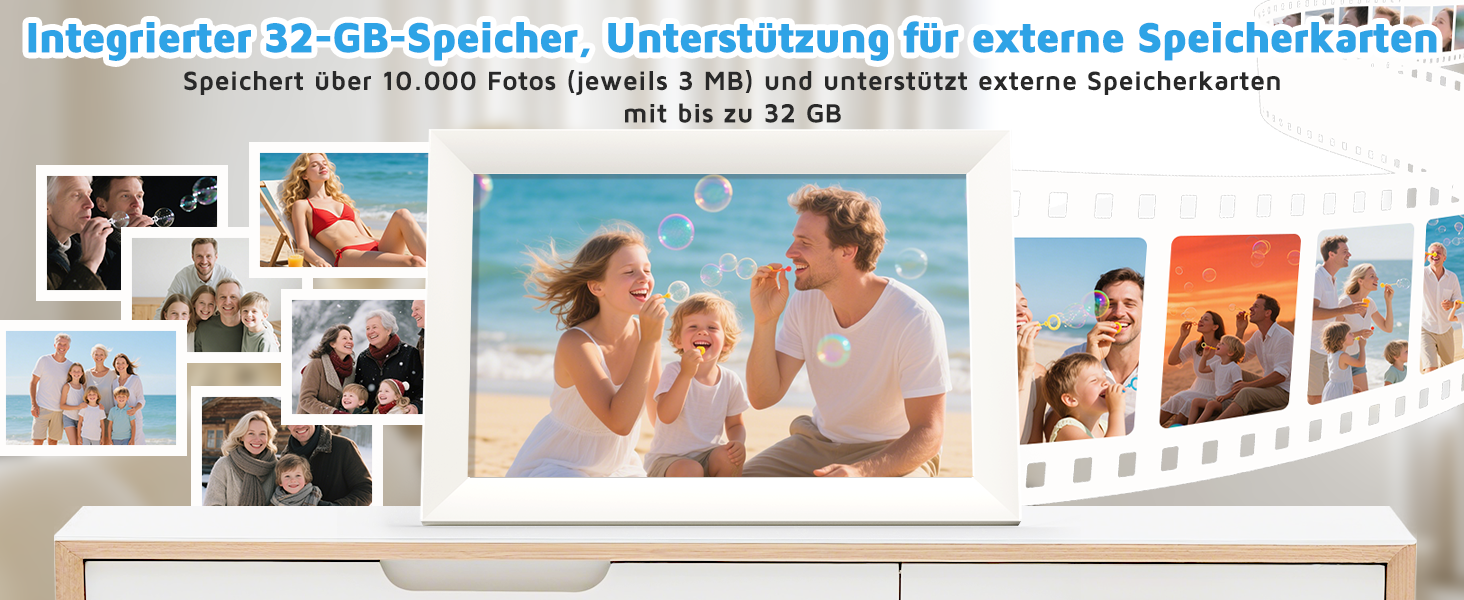 Цифровий фоторамка Hesmor 15.6