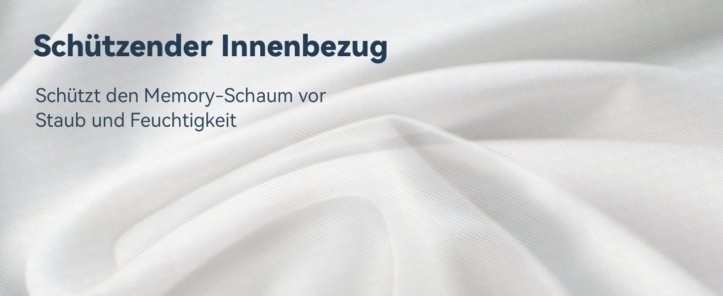 Подушка для спини Ergonomisches RückenKissen Travel Ease з гелевою піною Memory Foam, для офісного крісла, з антистатичним, приємним до шкіри чохлом, для комфортної посадки (Чорний)