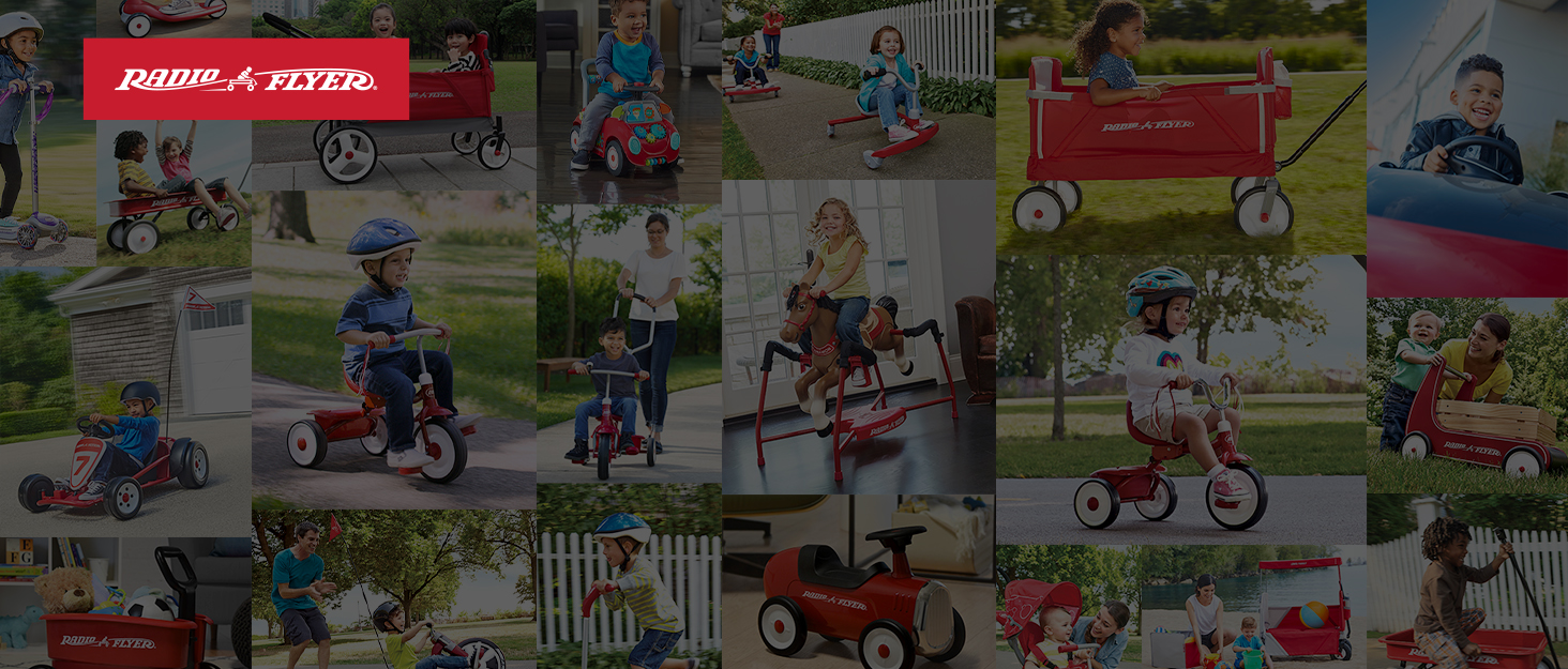 Триколісний велосипед Radio Flyer для малюків 2,5-5 років - ідеальний для прогулянок на вулиці
