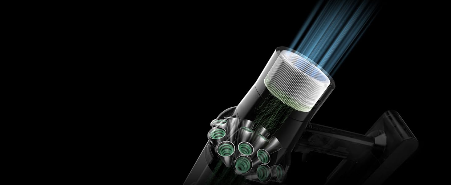 Бездротовий пилосос Dyson Cyclone V10 Submarine™ – мокрий та сухий, 150 Вт, 60 хв, для твердих та килимових підлог, з комбінованим насадкою