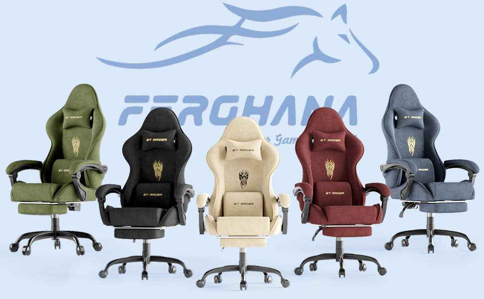 Ігровий крісло Ferghana Ergonomiczne: комфорт та стиль для геймерів (сірий)