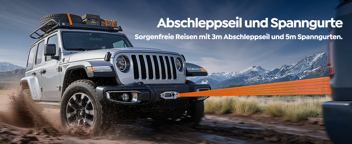 Powerbank 16 в 1 з компресором 160PSI, 27000mAh для авто: старт, світло, інструменти