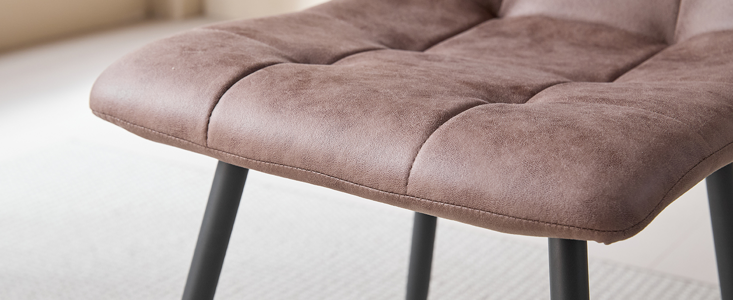 Обідній комплект на 5 персон: круглий стіл 100 см та 4 стільці (голландський фліс). Підходить для кухні, вітальні, балкону, ресторану, офісу. Темне дерево + світле дерево (темно-коричневий)