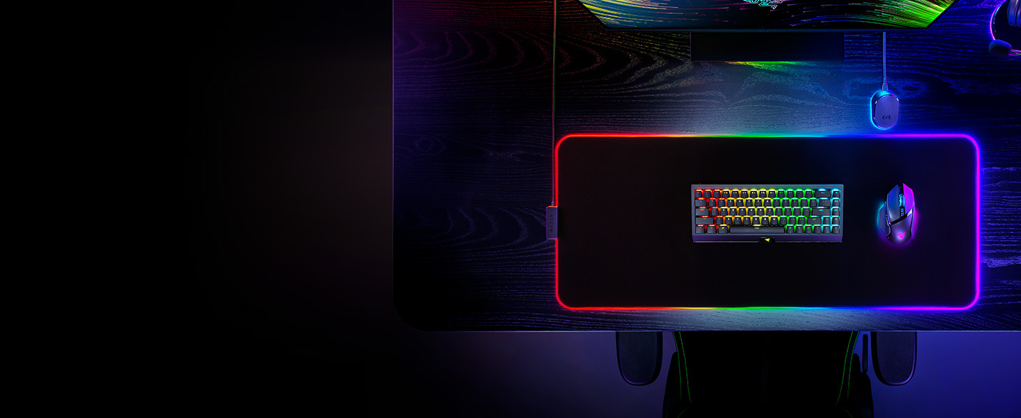 Бездротова ігрова миша Razer Basilisk V3 Pro з оптичним сенсором Focus Pro 30K, колесом HyperScroll та RGB-підсвіткою Chroma, чорна