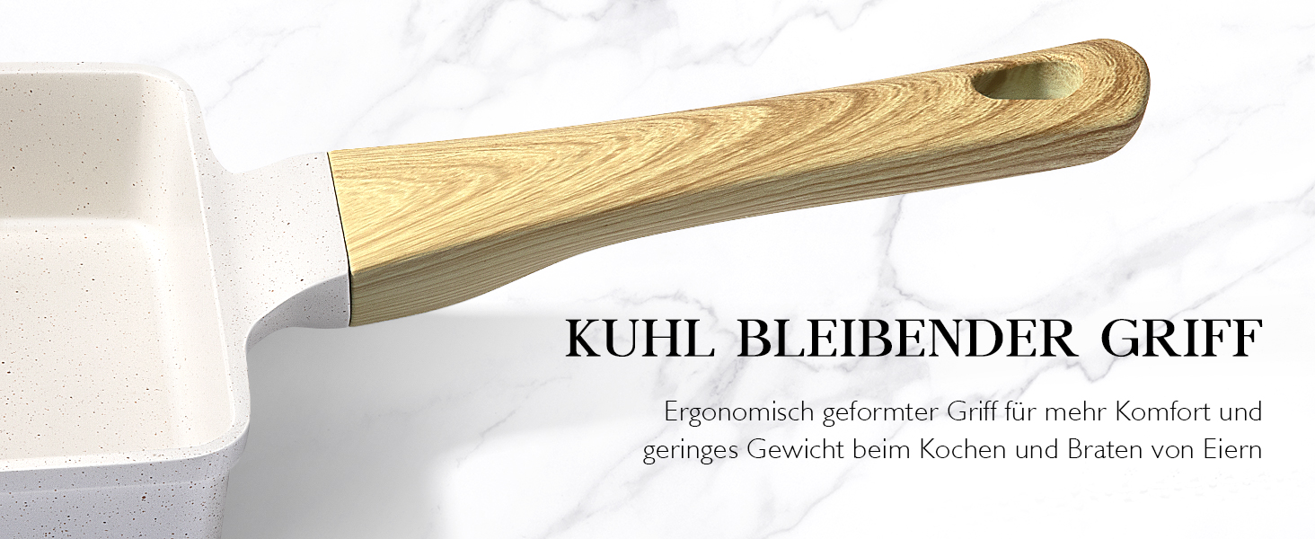 Сковорода для яєць Тамагоякі, 18x13 см, Japan, з антипригарним покриттям, без PFOA/PFOS, сіра