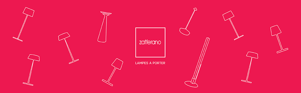 Zafferano Poldina Pro Mini – бездротова LED-лампа для дому та саду, білий колір, сенсорне керування, регулювання яскравості, 30 см, з зарядним пристроєм