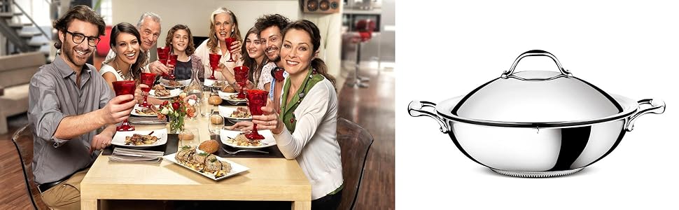 Каструля Lagostina Accademia Lagofusion без кришки 16 см, нержавіюча сталь, індукційне дно