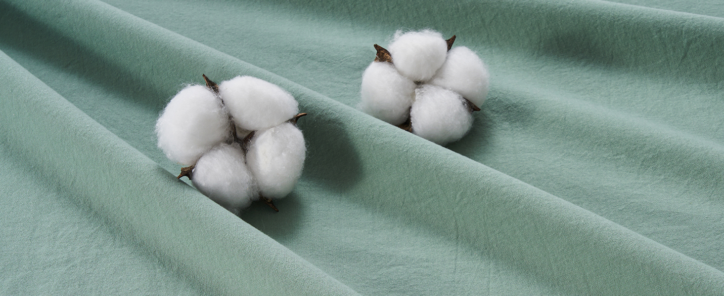 Бетлінова постільна ковдра 200x220 з бавовни, бежевого кольору, супер м'яка, 100% бавовна, попередньо випрана, з льоноподібною текстурою, сертифікат ÖKO-TEX, комплект постільної білизни 200x220 + 2 наволочки 80x80 з блискавкою (200x220 см (3-piece), салатовий колір)