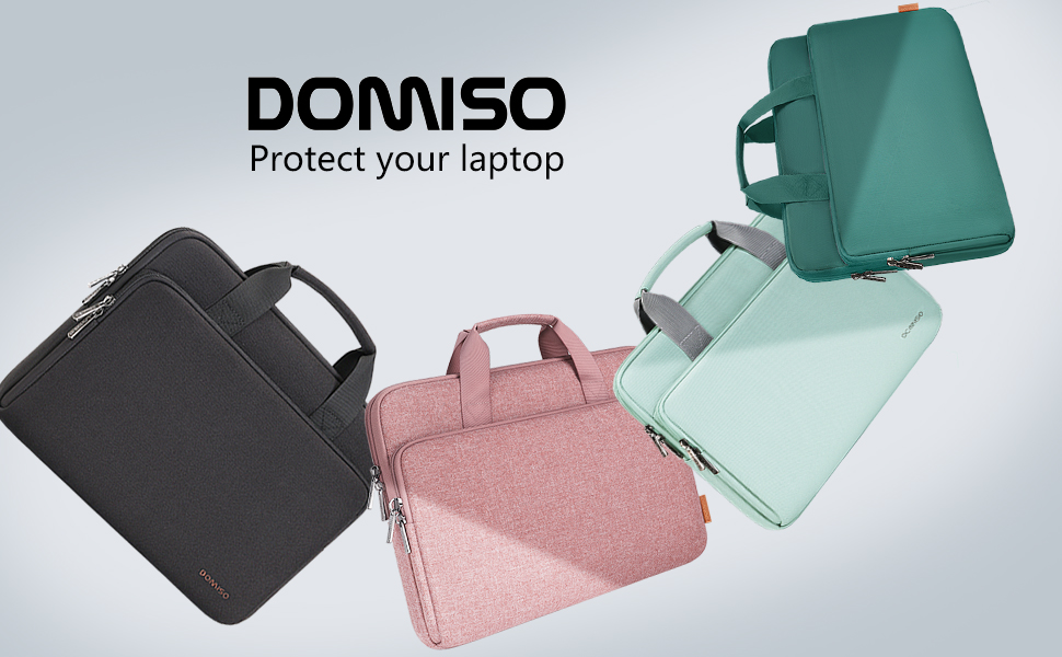 Чохол для ноутбука DOMISO, 16 дюймів, сумісний з MacBook Pro, водонепроникний, з ручкою