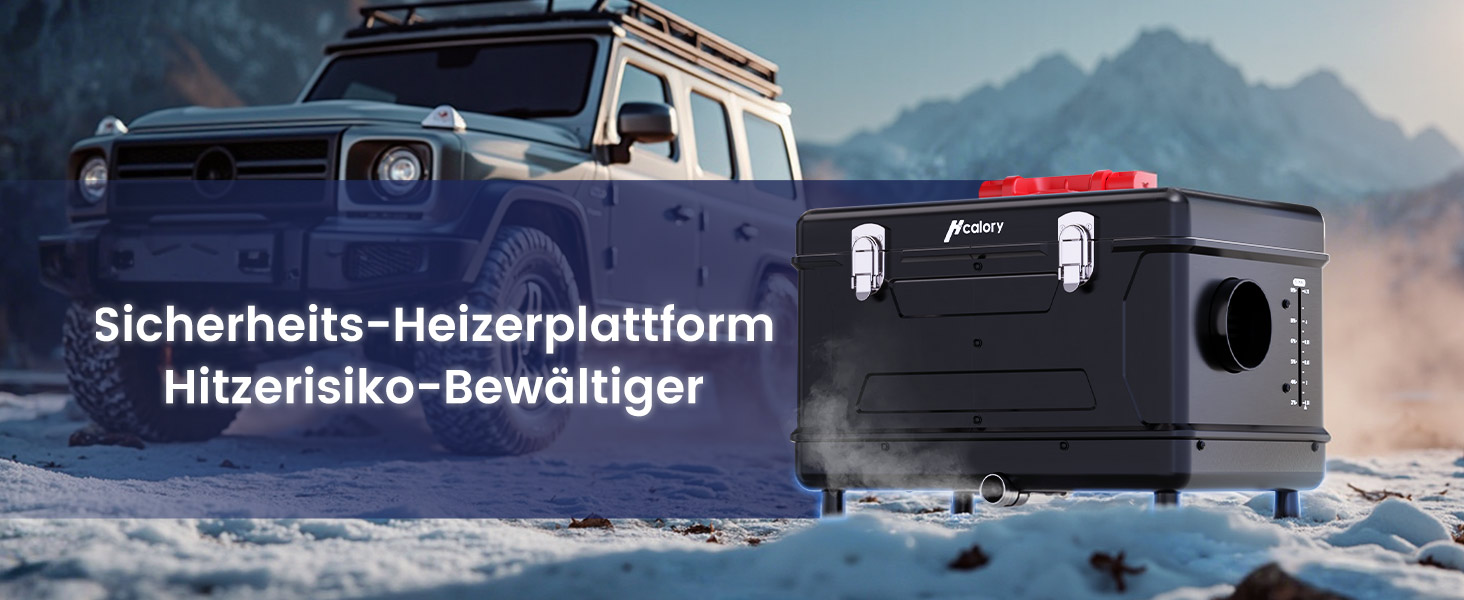 Портативна дизельна пічка опалення 8kW з пультом керування, Toolbox Compact 2S, 220-240V AC та 12/24V DC, 0,12–0,36 л/год, адаптивна до висоти 5500м, тиха робота, оновлення 2025