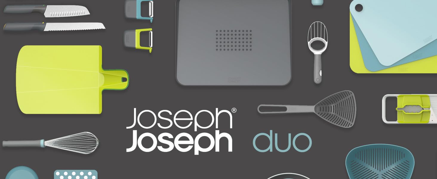 Організатор для ножів та столових приборів Joseph Joseph Duo для кухонної раковини, сірий пластик