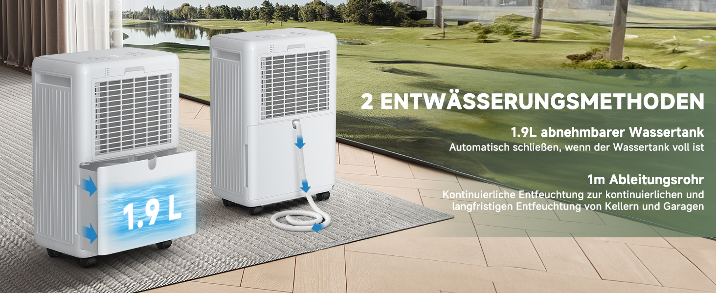 Електричний осушувач повітря 12L/день з таймером, фільтром та захистом від дітей. Тиха робота, смарт-режим, економія енергії, проти цвілі та вологи.