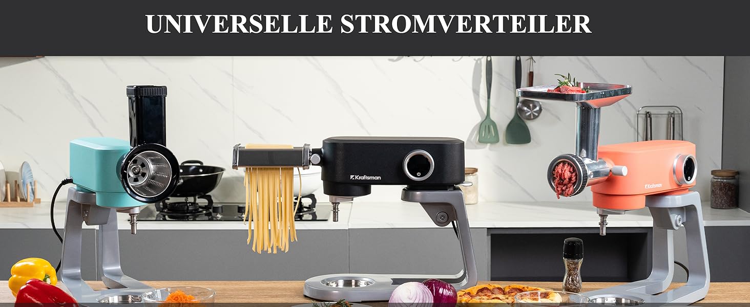 Кухонна машина 5л з місткою чашею з нержавіючої сталі, для тіста, піци, з таймером та 8 режимами. В комплекті: міксер, гак для тіста, вінчик, гнучкий вінчик. Чорний колір.