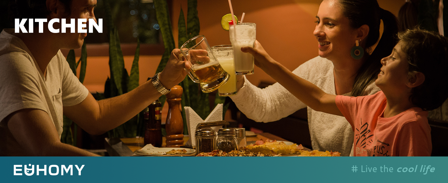 Автохолодильник EUHOMY 35л з Wi-Fi, 12/24V та 220V, портативний компресорний холодильник-морозильник (-20°C~20°C) з колесами та кошиками для подорожей, кемпінгу - чорний