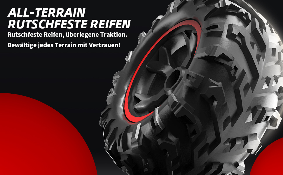 Радіокерований позашляховик Carox 1:18, 2.4 GHz, 25 км/год, червоний. RC монстр-трак з підсвіткою для гри