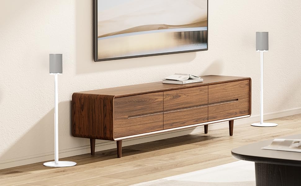 Стійки для колонок Sonos Era 100 / Era 100 SL My Wall HS42WL, білі, комплект 2 шт.