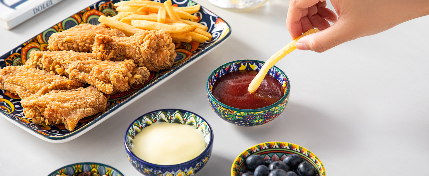 Набір кавових чашок Vancasso 6 шт. SIMI, 360 мл, порцеляна, чайний сервіз на 6 осіб (6 салатників)