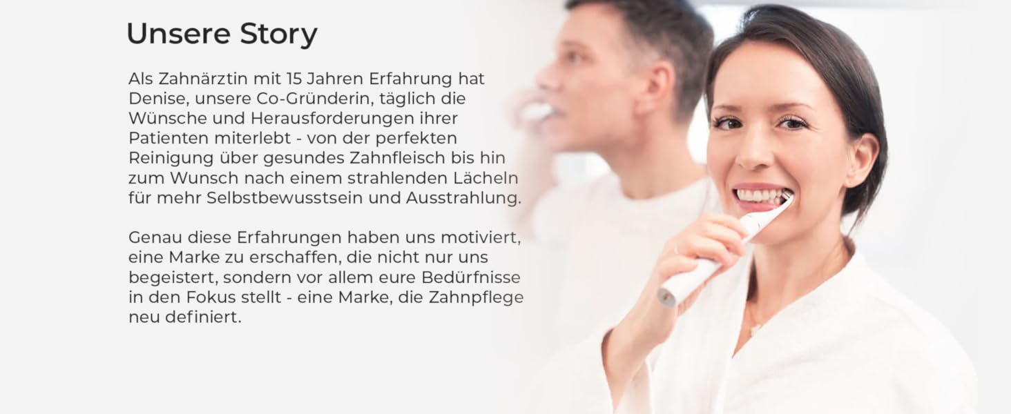 Звукова зубна щітка WhyteDOT® Premium: тиха, ефективна, з алюмінієвим корпусом, UV-футляром та до 6 тижнів роботи