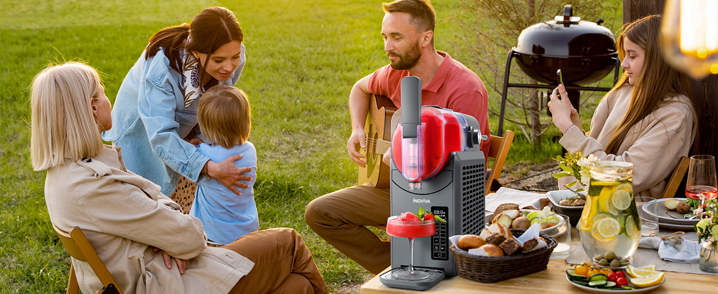 Машина для смузі та коктейлів 2л з самоочищенням, без льоду, 5 програм, для дому (2025)