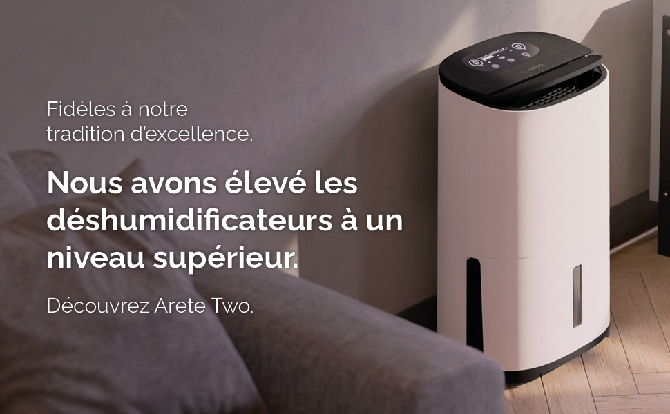 Meaco MeacoDry Arete® Two 25L: Повітряний осушувач та очищувач з HEPA-фільтром H13, Wi-Fi, інтелектуальні режими, 5 років гарантії