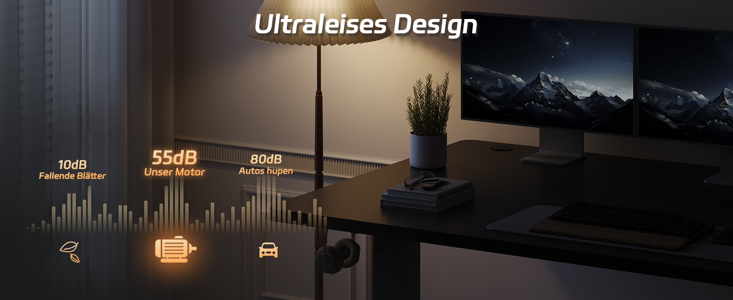 Електричний регульований стіл JUMMICO 100x60 см, чорний, з USB-портом для зарядки, ергономічний