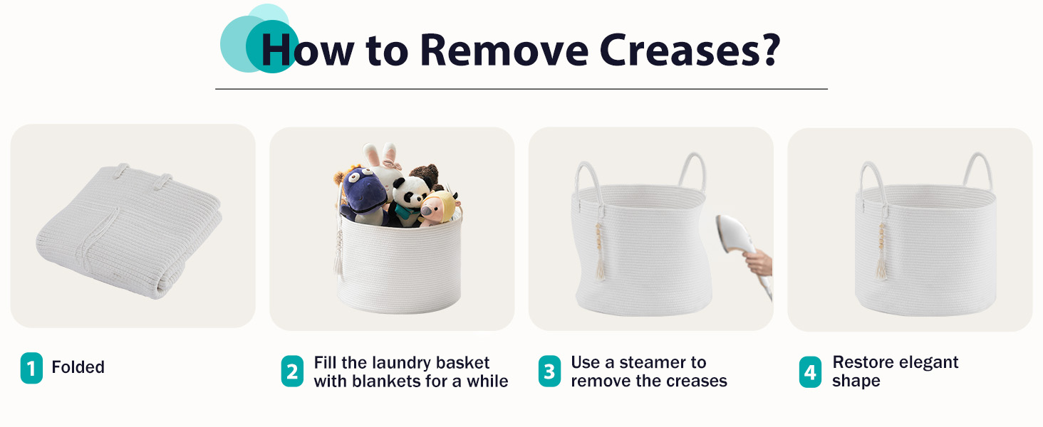 Плетіний кошик для білизни Youdenova 65L - великий кошик для зберігання, плетений кошик для ковдр, іграшок, дитячої кімнати, вітальні