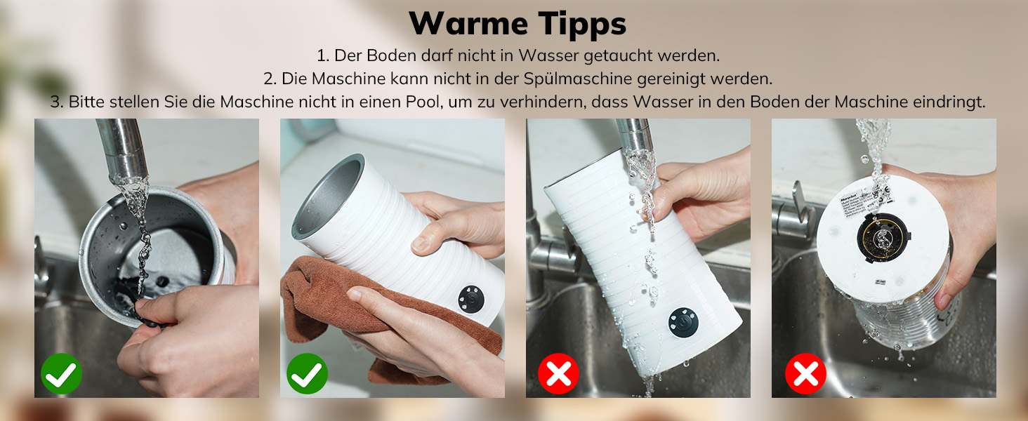 Електричний спінювач молока Morpilot 4-в-1 для лате, капучино та макіато (білий)