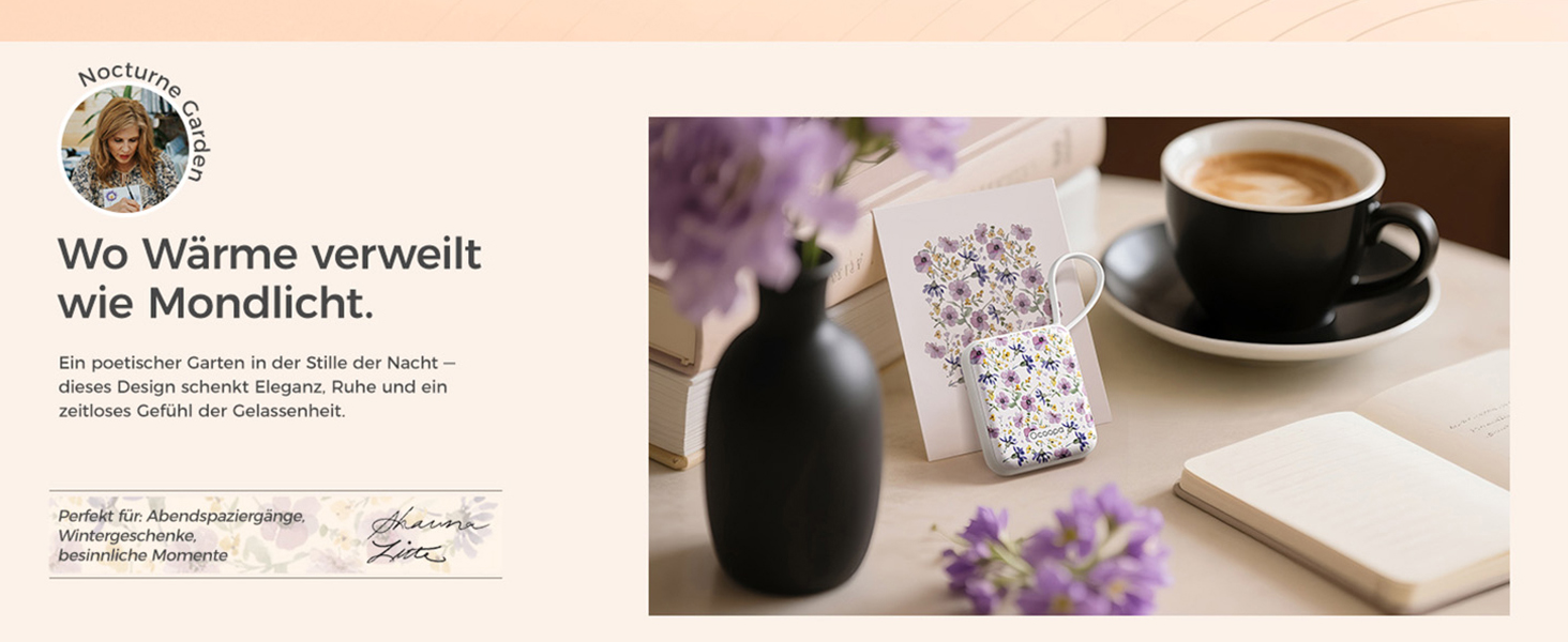 Електричні грілки для рук OCOOPA (2 шт.), 3 режими нагріву, 4000mAh, USB-зарядка, подарунок для жінок, для активного відпочинку