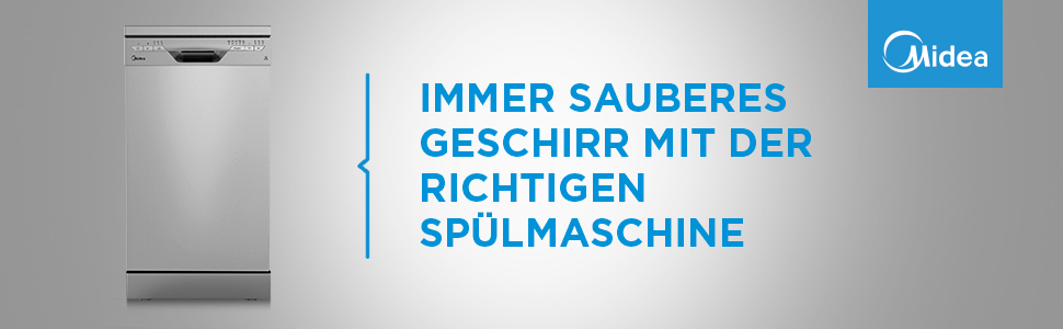 Посудомийна машина Midea SF 3.45N PRO: 9 комплектів, Inox, Wi-Fi, 47 dB, 45 см, енергоклас E