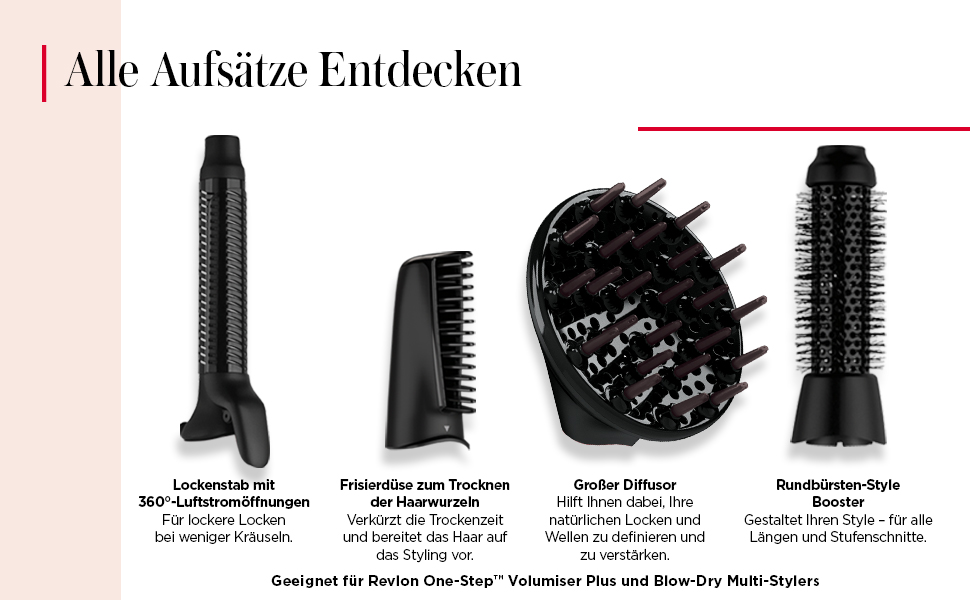 Revlon One-Step Volumiser Plus RVDR5298E - професійний фен-щітка з кераміко-титановою пластиною та турмаліновою іонізацією