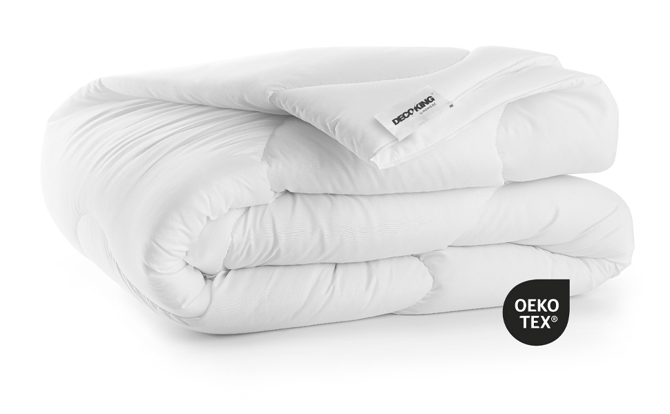 Ковдра DecoKing Inez 135x200 см - антиалергенна, екологічна, сертифікат Öko Tex Standard