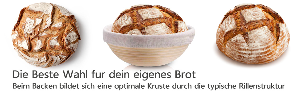 Набір для закваски, 11 предметів: гніт для хліба, гніт для хліба круглий 23 см, повний набір аксесуарів для випікання хліба, набір для випікання хліба, великий подарунок для початківців та досвідчених пекарів (гніт для хліба круглий 23 см)