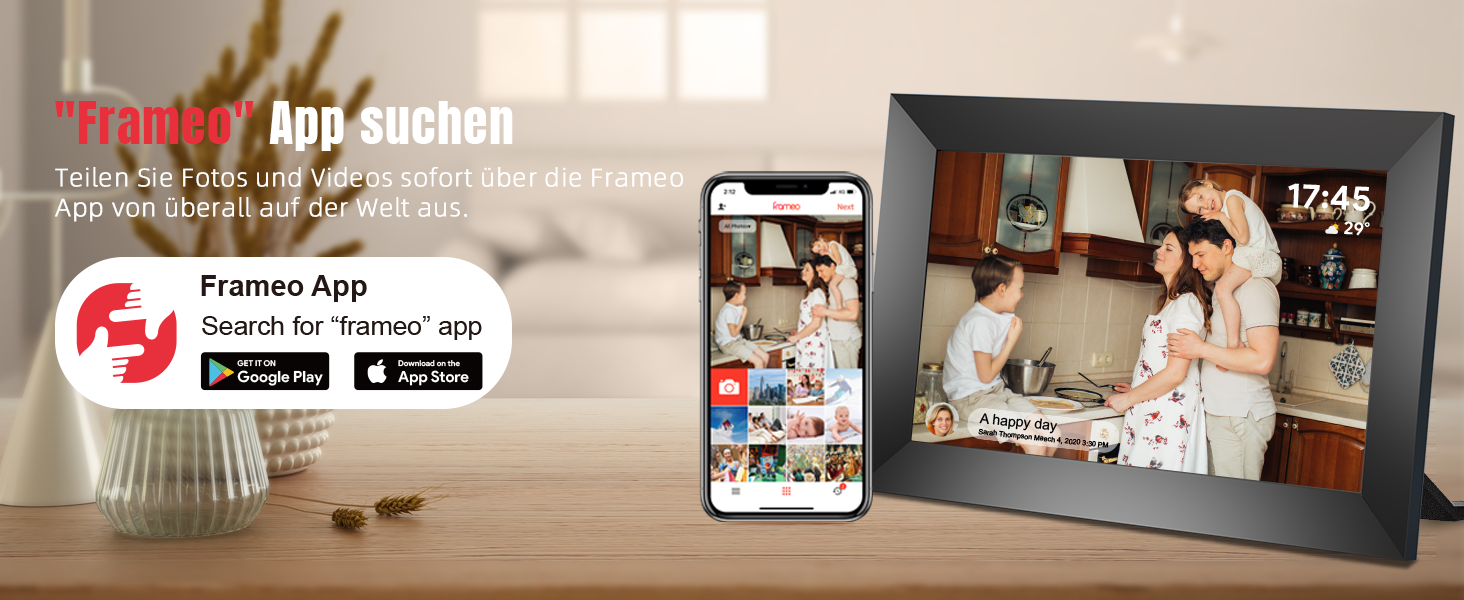 Цифровий фоторамка Frameo 10.1