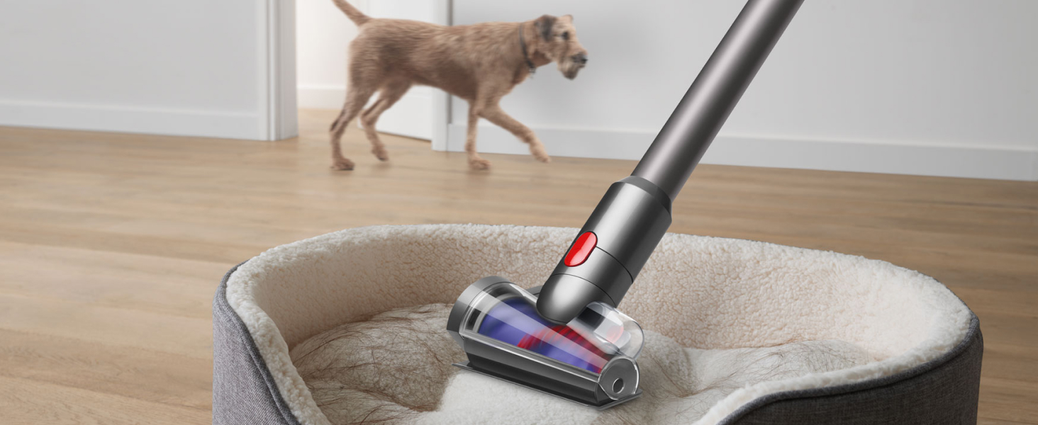 Пилосос бездротовий Dyson V11™ Fluffy (Nickel/Rot) – 185 Airwatt, 60 хвилин роботи, технологія видалення шерсті