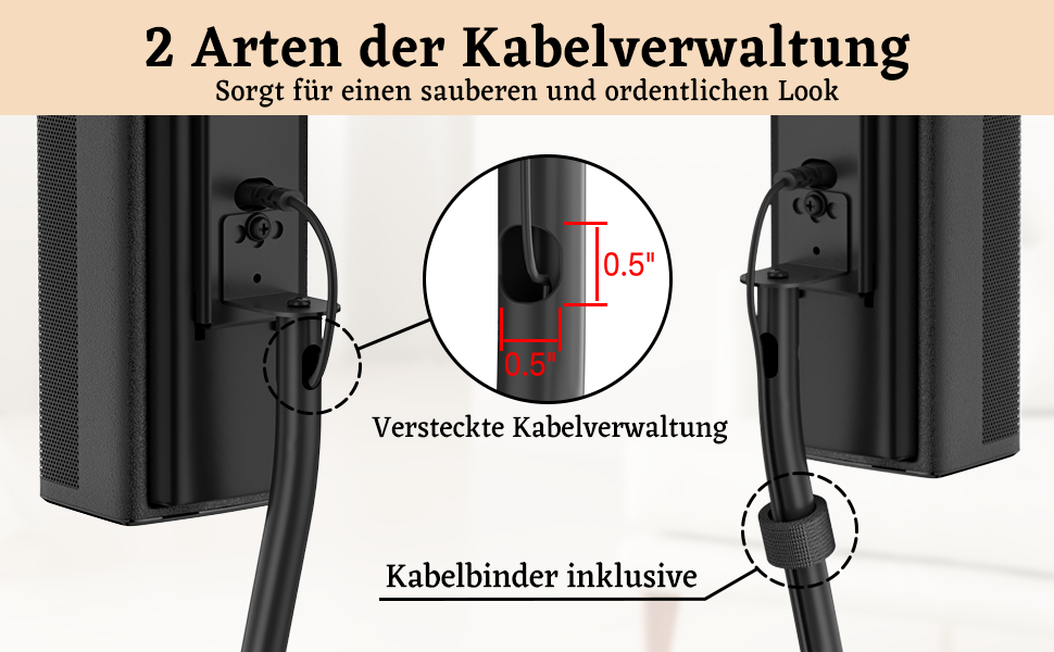 Стійка для акустичних систем Bose з кріпленням Slideconnect, сумісна з Bose Surround 700, OmniJewel, Lifestyle 650, CineMate GS II