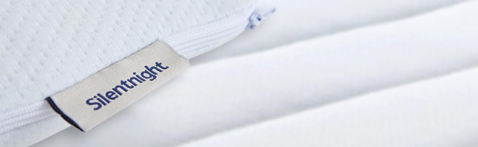 Ковдра Silentnight Deep Sleep King Size, мікрофібра, біла, щільність 10.5 Tog