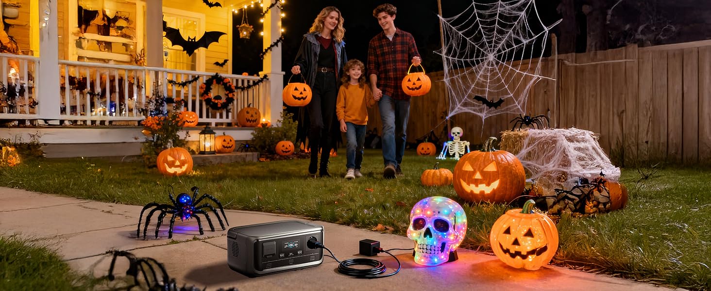 Портативна електростанція ALLPOWERS VOLIX P300, ємність 256 Wh, номінальна потужність 300 W, пікова потужність 600 W