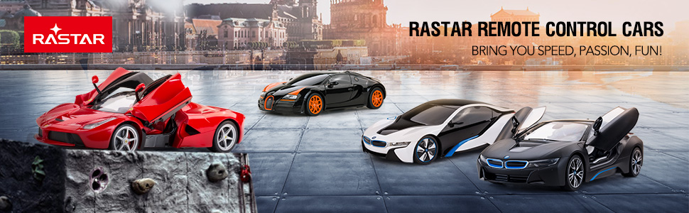 Радіокерований автомобіль Rastar BMW i8 1:14 сріблястий - Модель авто з дистанційним відкриттям дверей