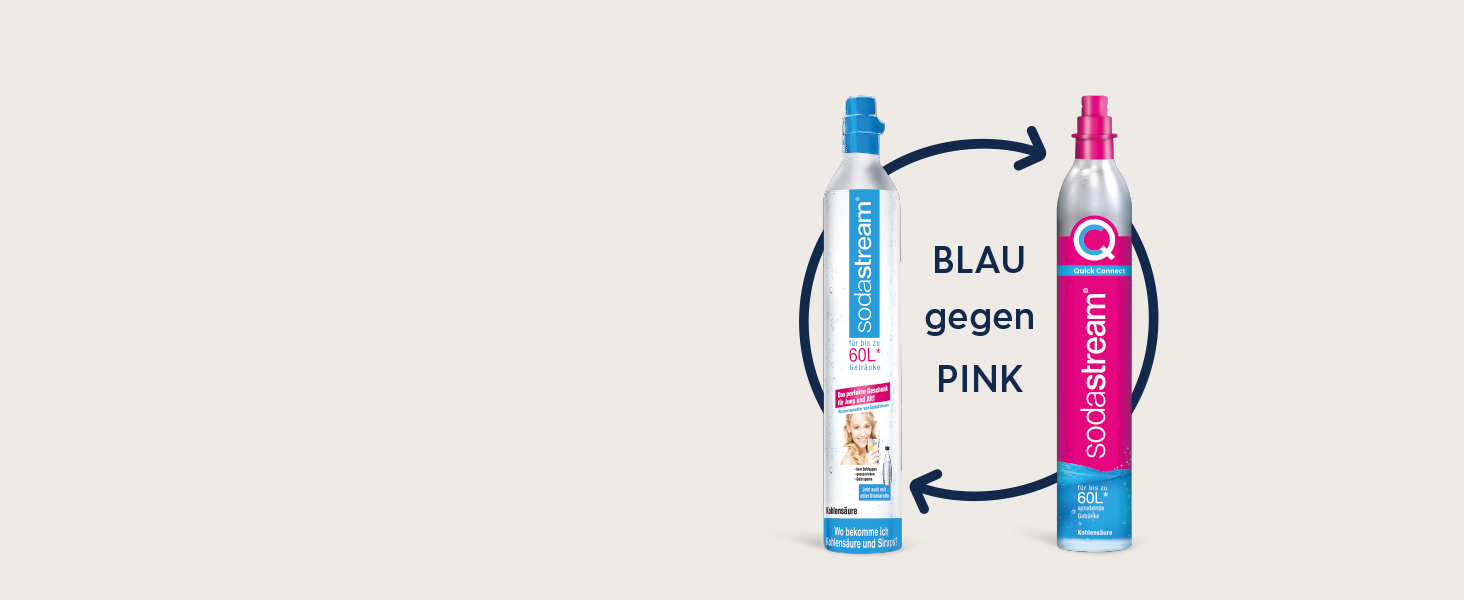 Сифон для газування води SodaStream ART, пляшка 1л та циліндр CO2, чорний