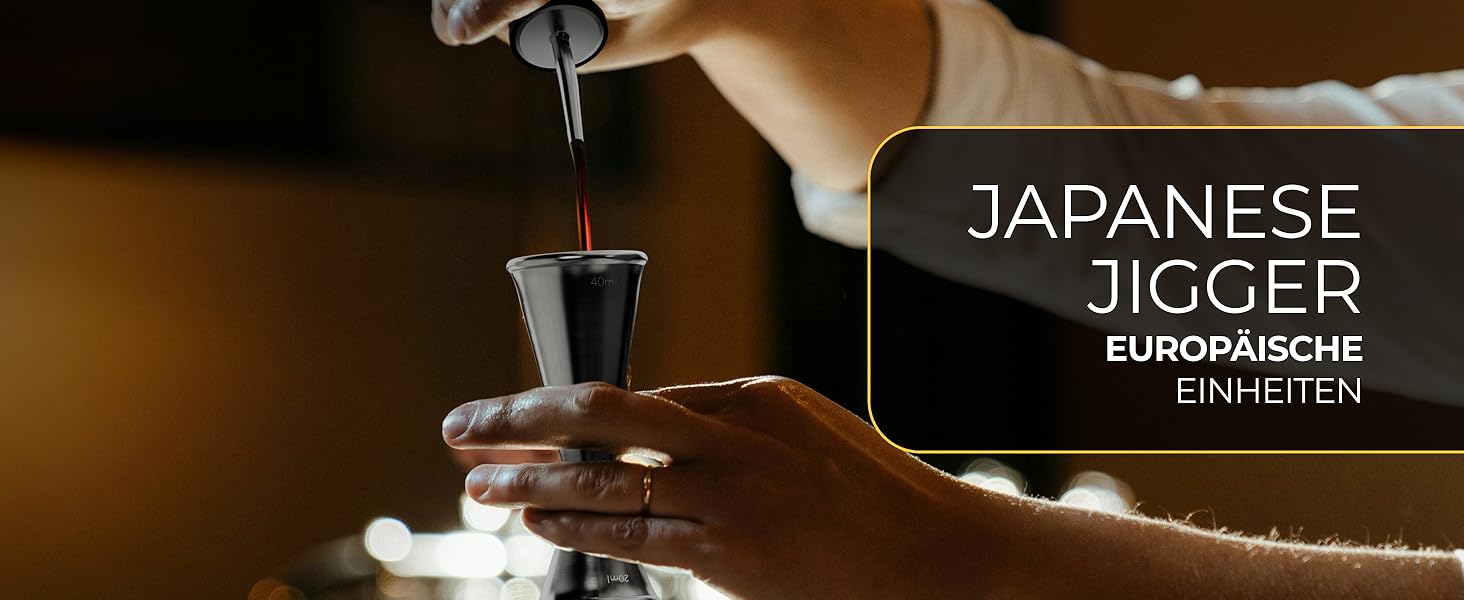 Коктейльний набір Schwarz 14 предметів: шейкер Бостон 825 мл, аксесуари для коктейлів, рецепти, професійний та початківець, подарунковий набір чорний