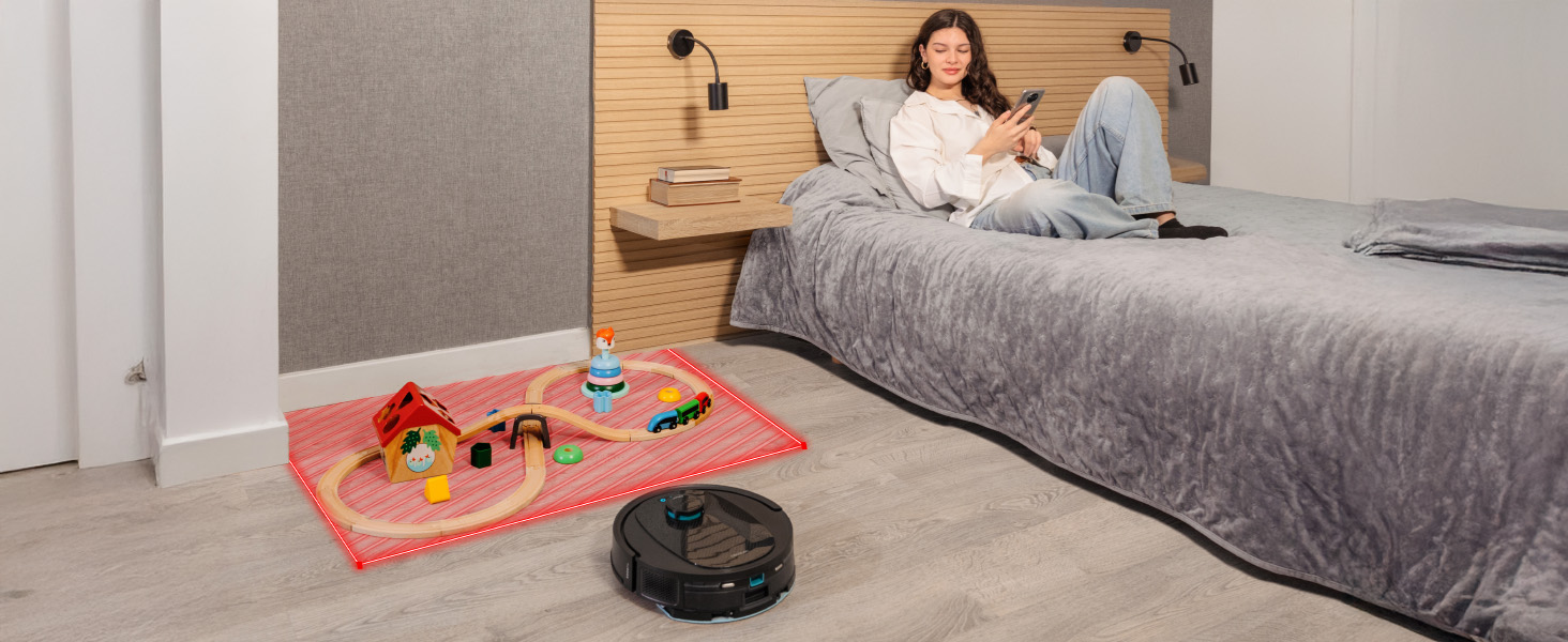 Робот-пилосос Cecotec Conga 7690 Immortal: лазерна навігація, 7000Pa, 4-в-1 (пилосос, миття, моп), силіконова щітка