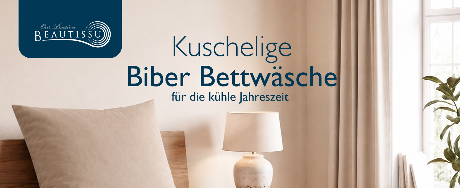 Комплект постільної білизни Beautissu Biber Winter 4 предмети, 100% бавовна, двосторонній, світло-сірий/тауп, 135x200 см + 80x80 см