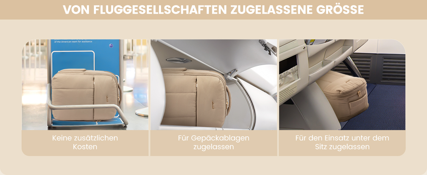 Рюкзак для ручної поклажі OVEVOOK: 40л, для ноутбука 17