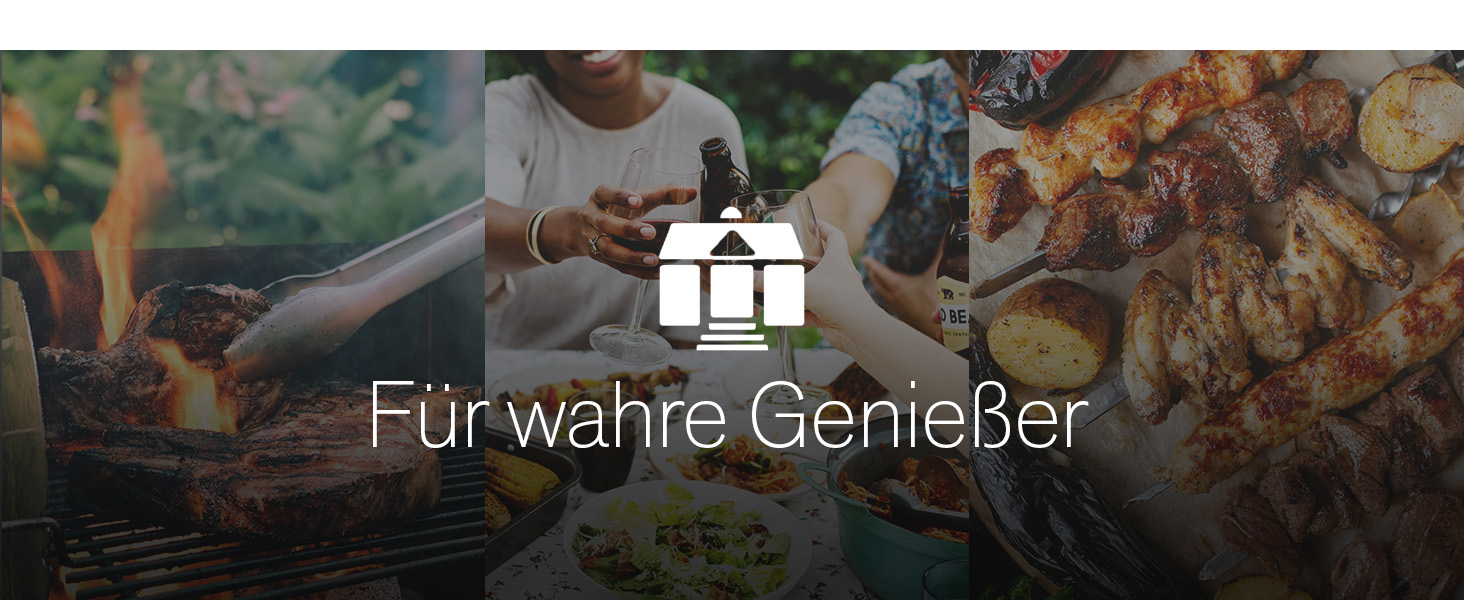 Мангал Tarrington House Brigida з чавунною решіткою, сталь, 2 регульовані решітки, на колесах, чорний