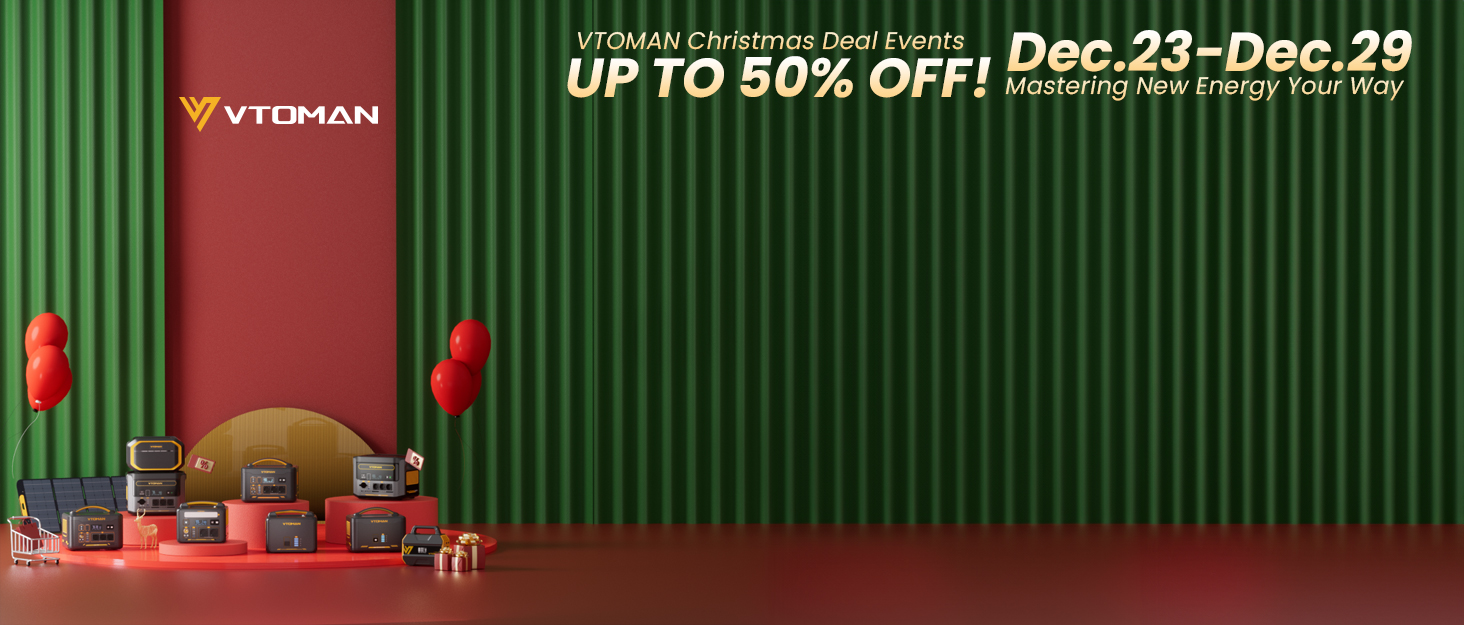 Портативна електростанція VTOMAN 1548Wh з LiFePO4 акумулятором: сонячний генератор з виходом 230V/1500W для дому, кемпінгу та риболовлі